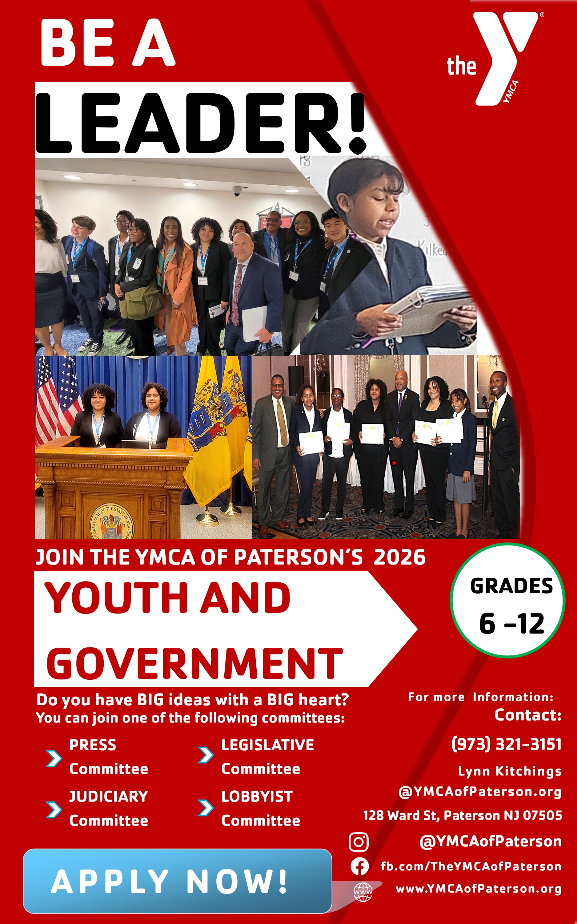 YAG 2026 Students Flyer